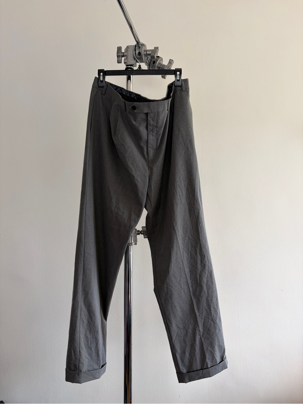 Ralph Lauren Charcoal Gray Relaxed Men's Trousers